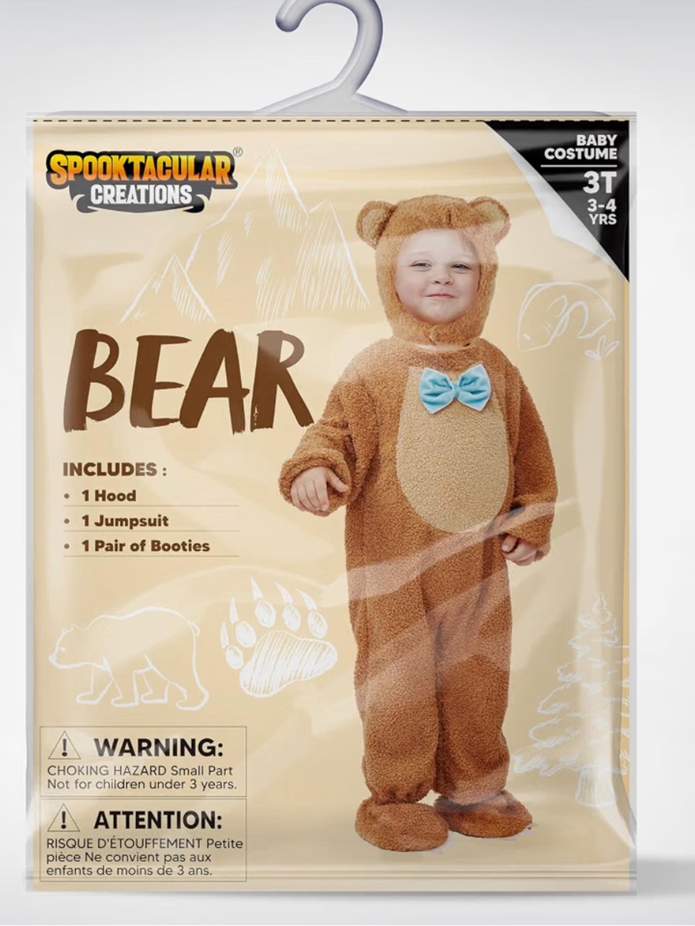 18-24M Baby Bear Costume
